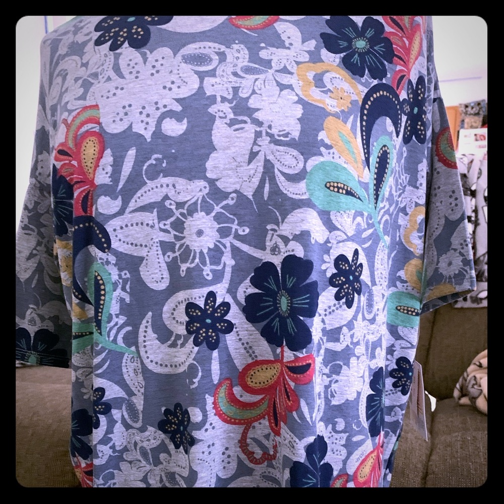 NEW Lularoe Irma Flowered Print